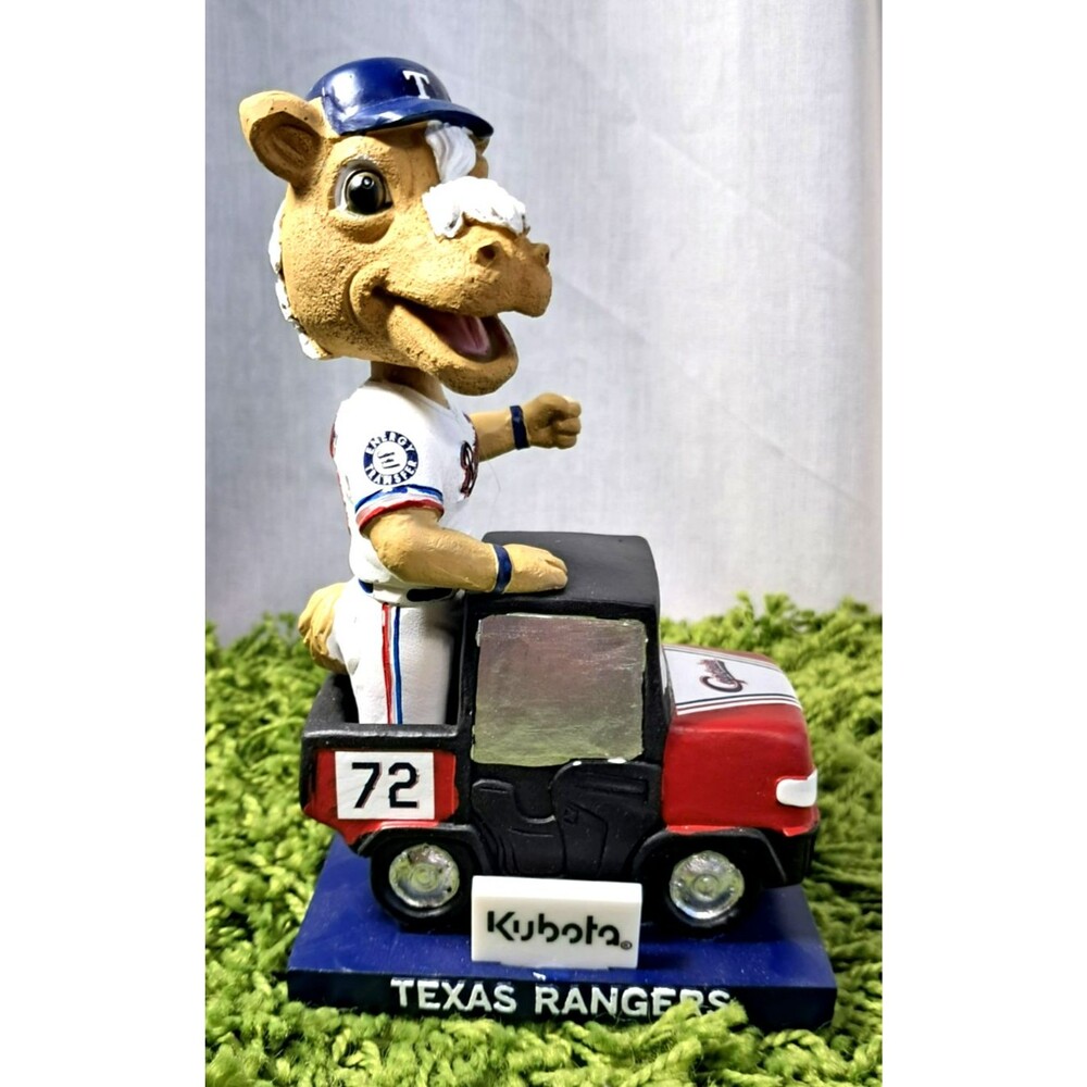 New Texas Rangers Mascot Captain's Kubota Bobblehead SGA 5/11/26